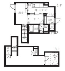 ミオテゾーロ哲学堂カーザの物件間取画像